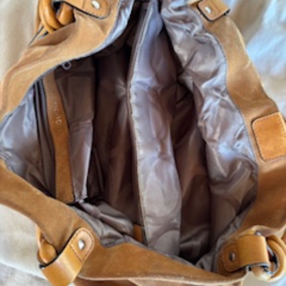 Sequoia camel suede -leather boho bag - Picture 8 of 8